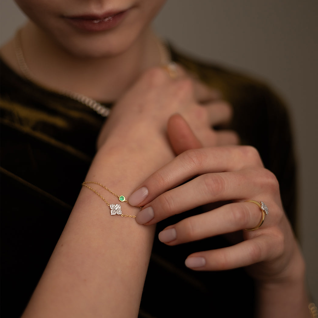 Amara Bracelet - Gold & Diamonds