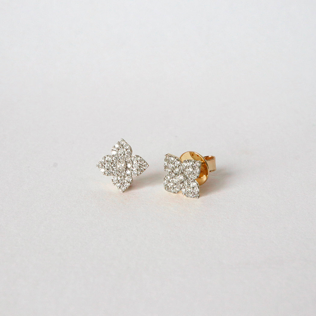Amara Ohrringe - Gold & Diamanten
