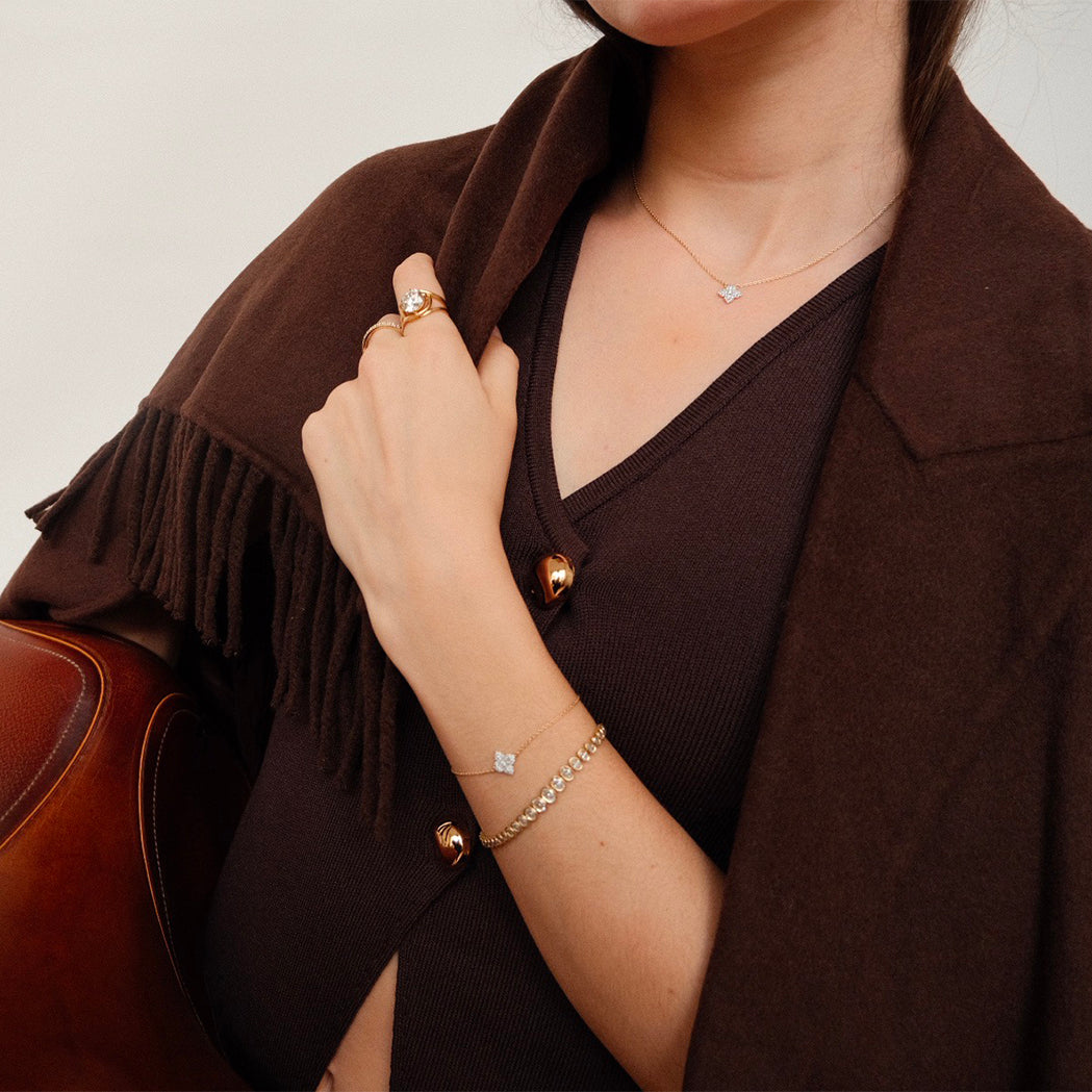 Collier Amara - Or & Diamants