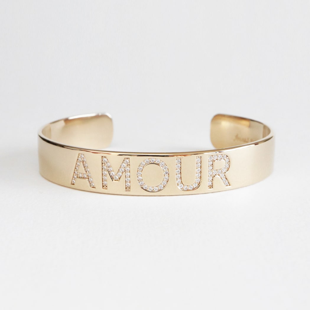 Bracelet Manchette Amour