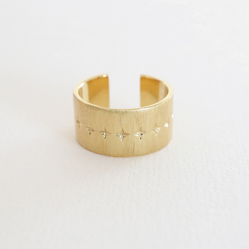 Stern Muster Ring