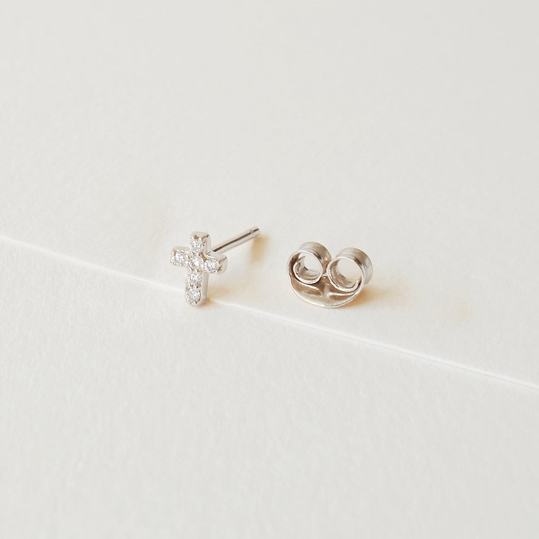 Cross Ear Stud