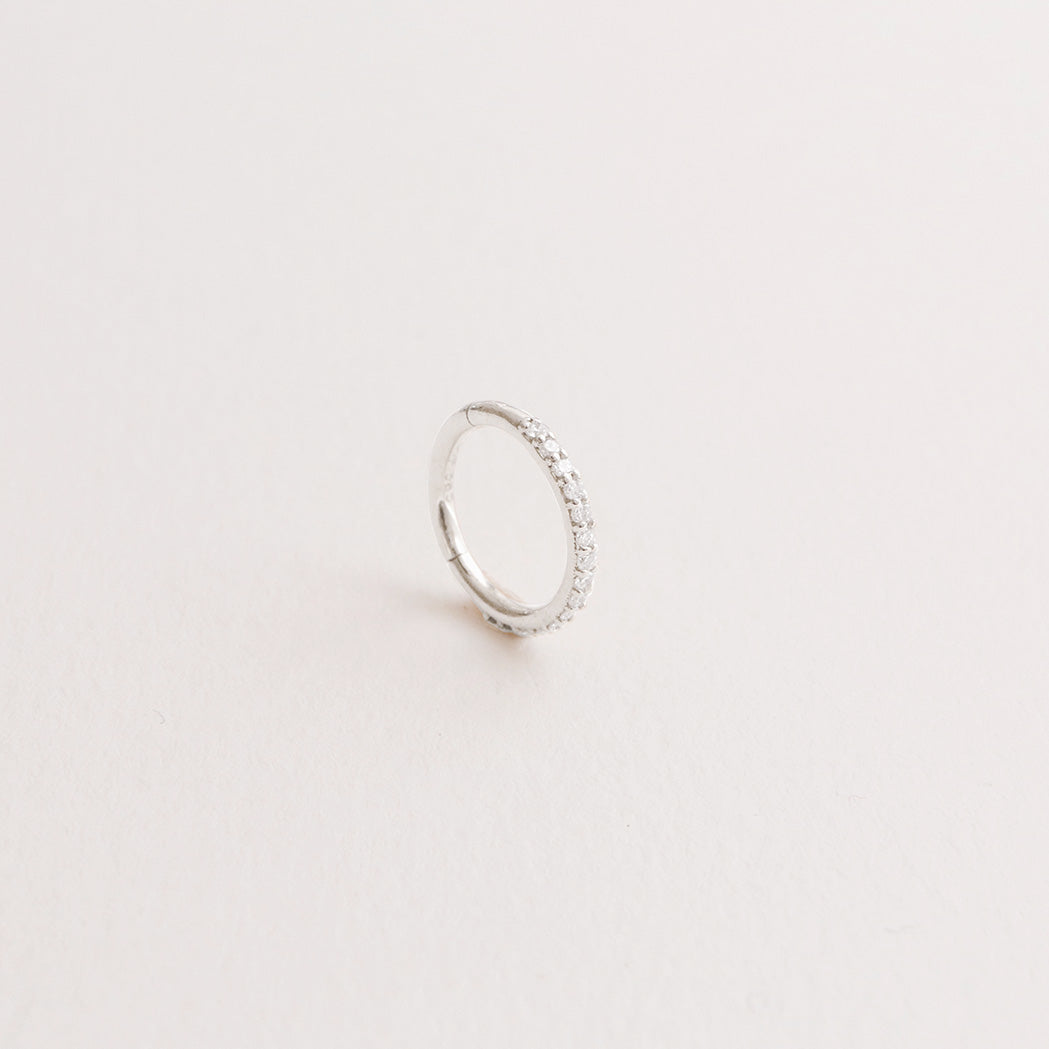 Gold & Diamanten Ray Clicker Ohr Piercing