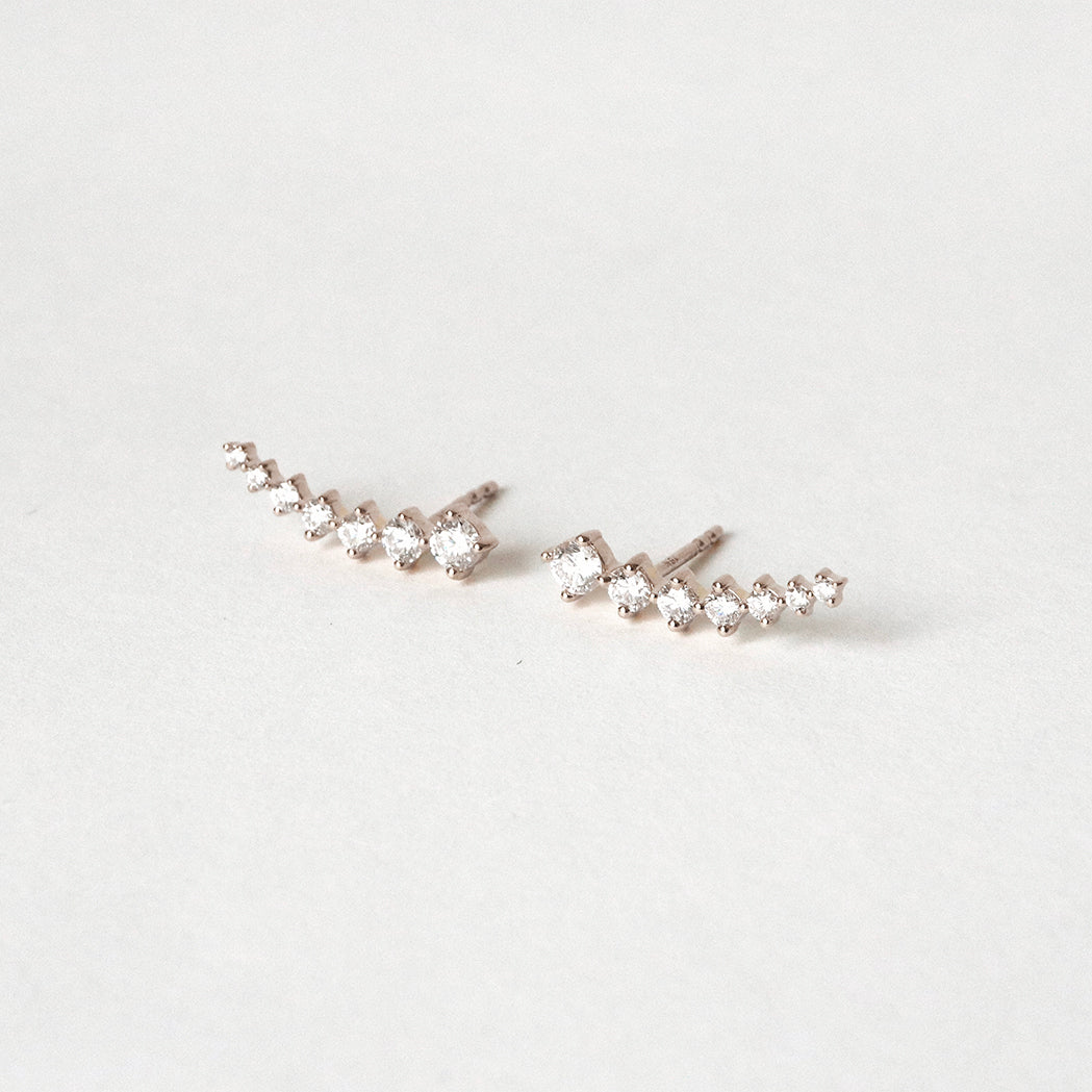 Climbing Stone Ohrringe Gold & Diamanten