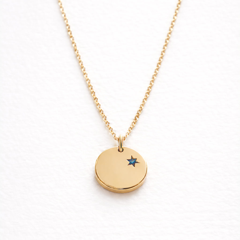 Collier Birthstone - 12 mois au choix