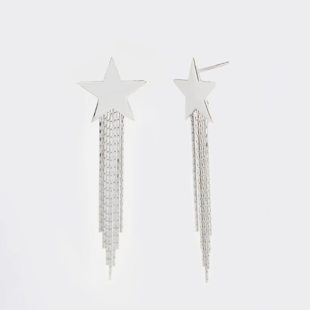 Boucles d'Oreilles Pendantes Comet