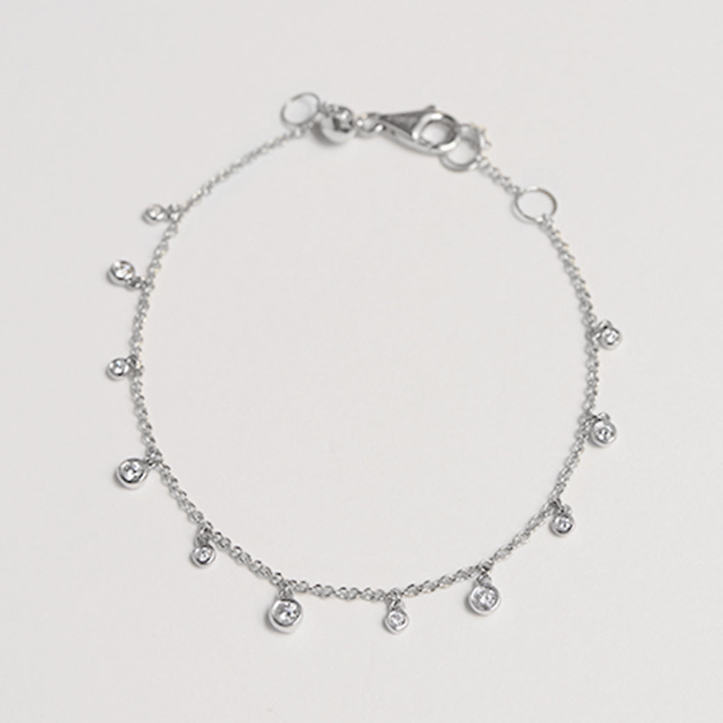 Gold & Diamanten Confetti Armband
