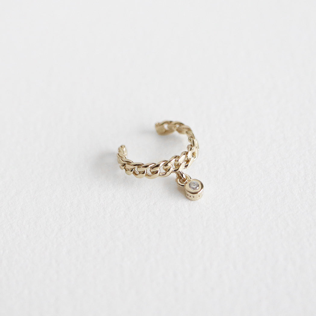 Curb Ketten Earcuff