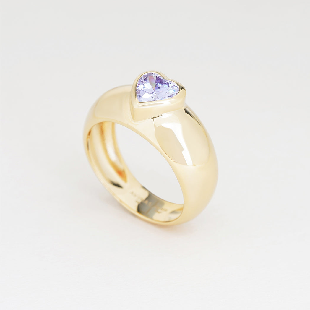 Bague Dolce Large - Lavande