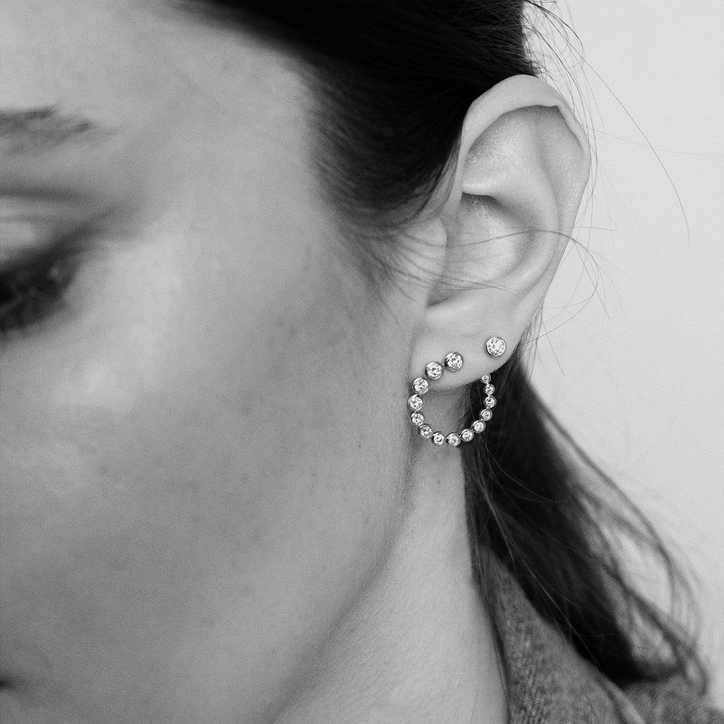 Earrings Eclipse Nova Gold & Diamonds