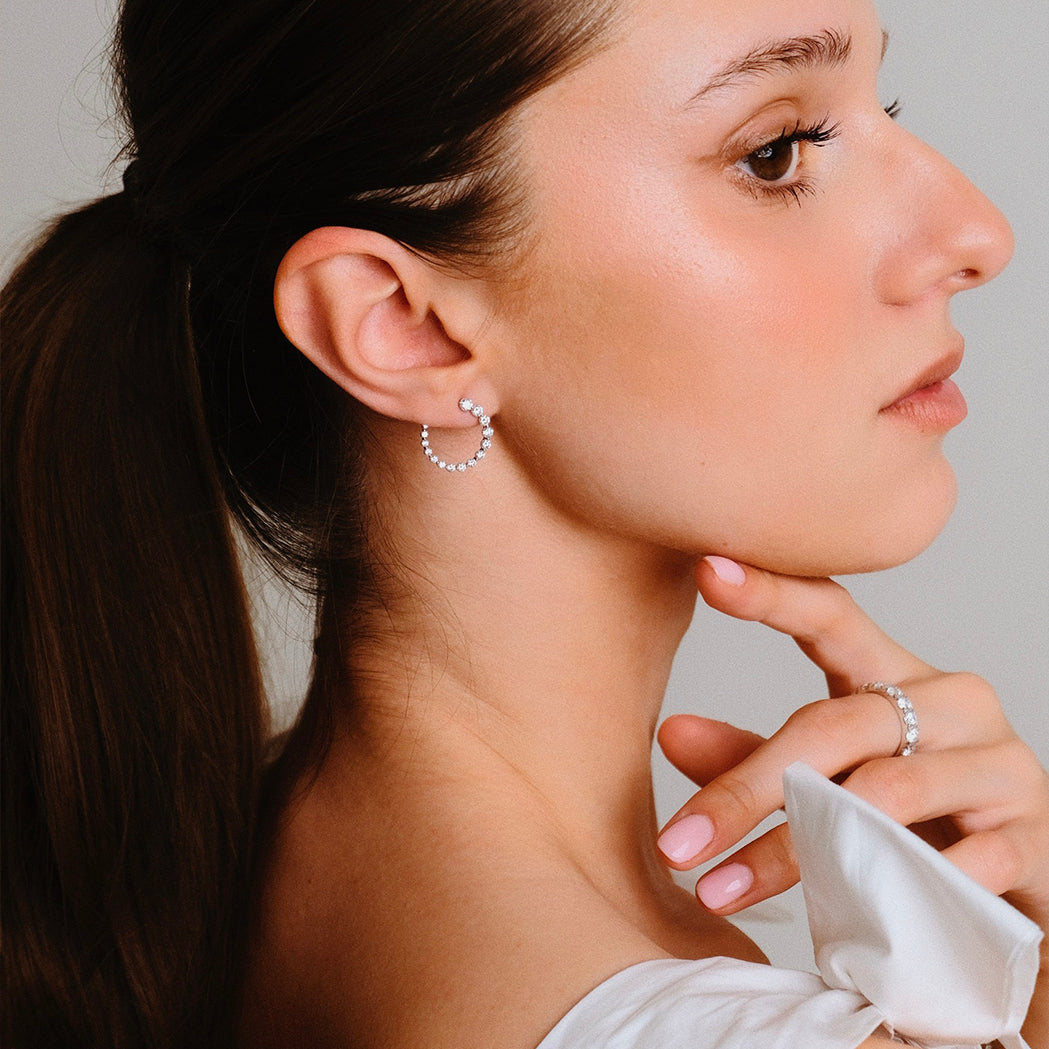 Earrings Eclipse Orion Gold & Diamonds