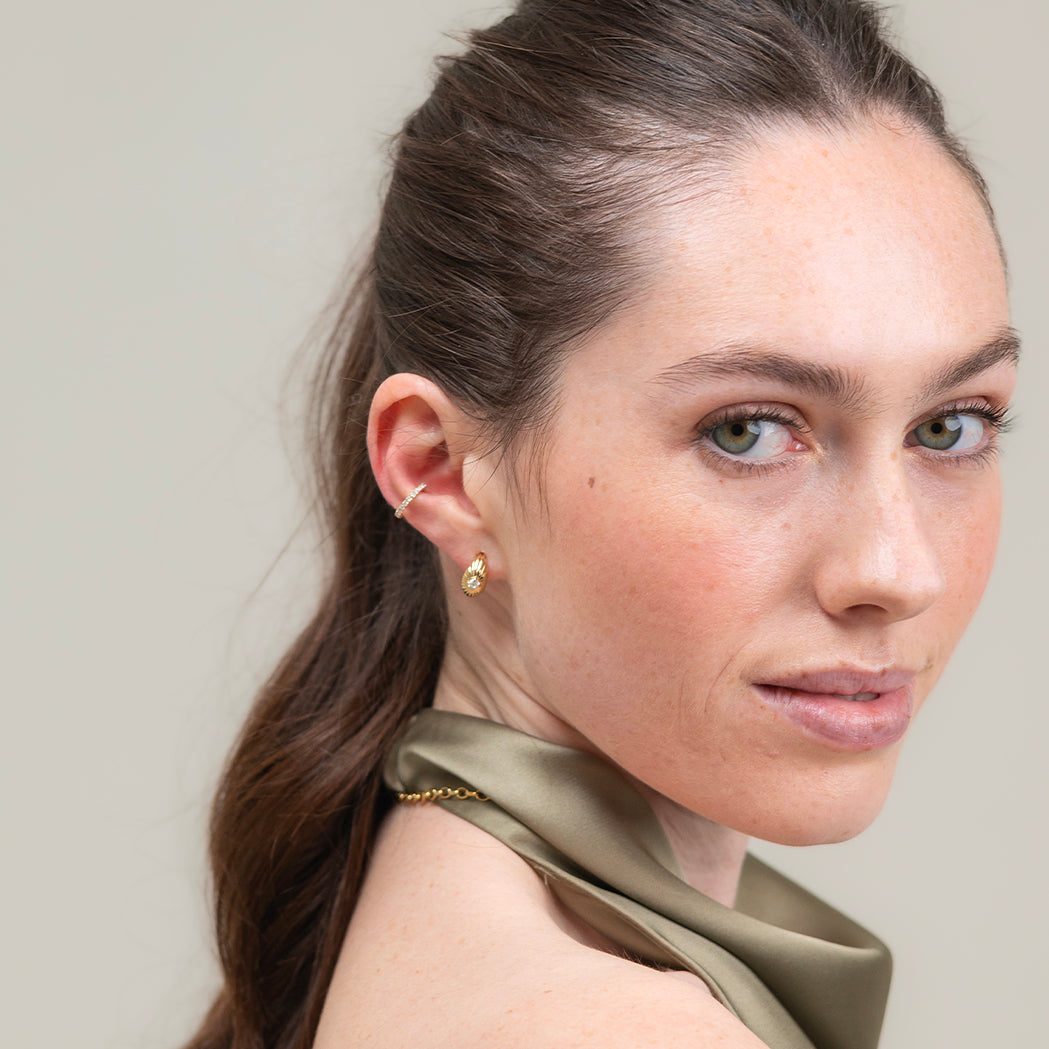 Boucles d'Oreilles Créoles Echo - Small