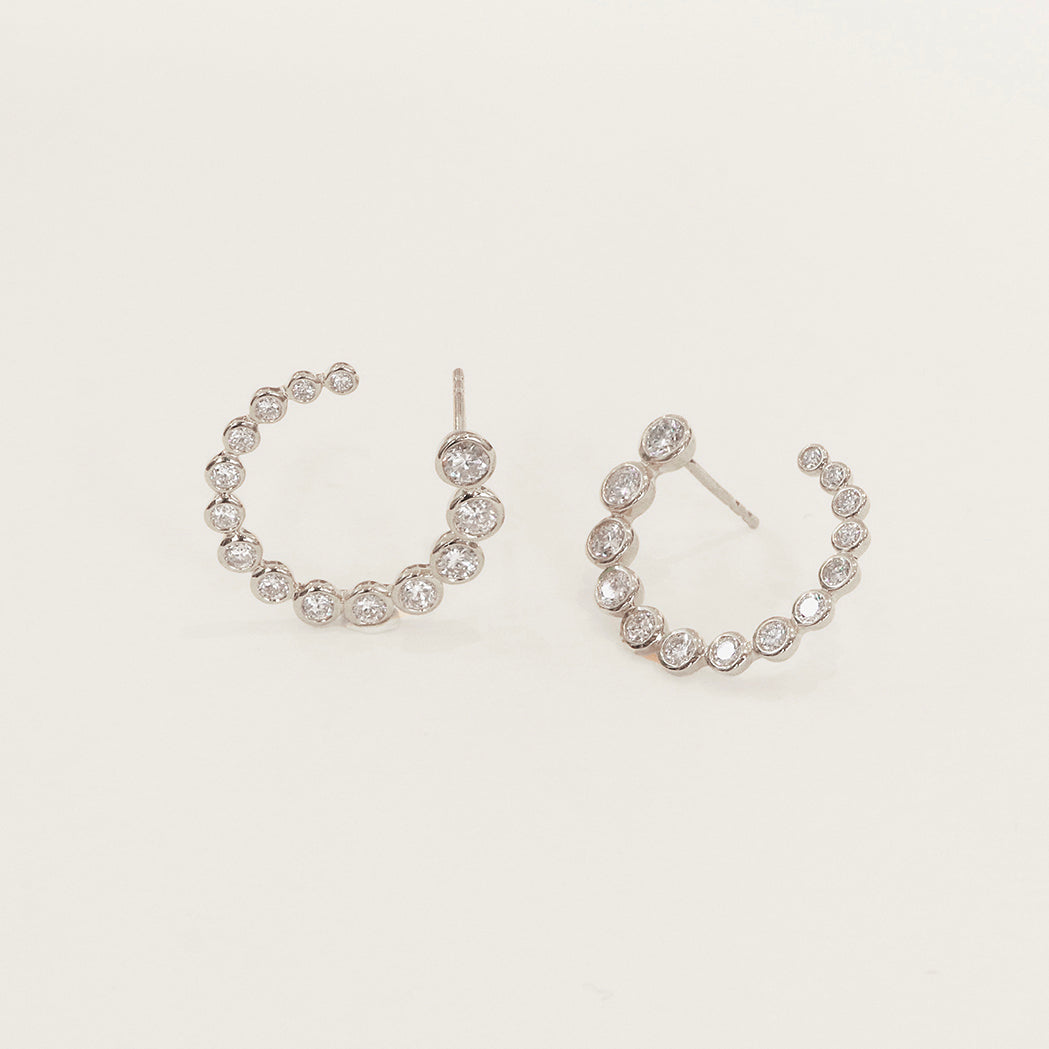 Earrings Eclipse Nova Gold & Diamonds