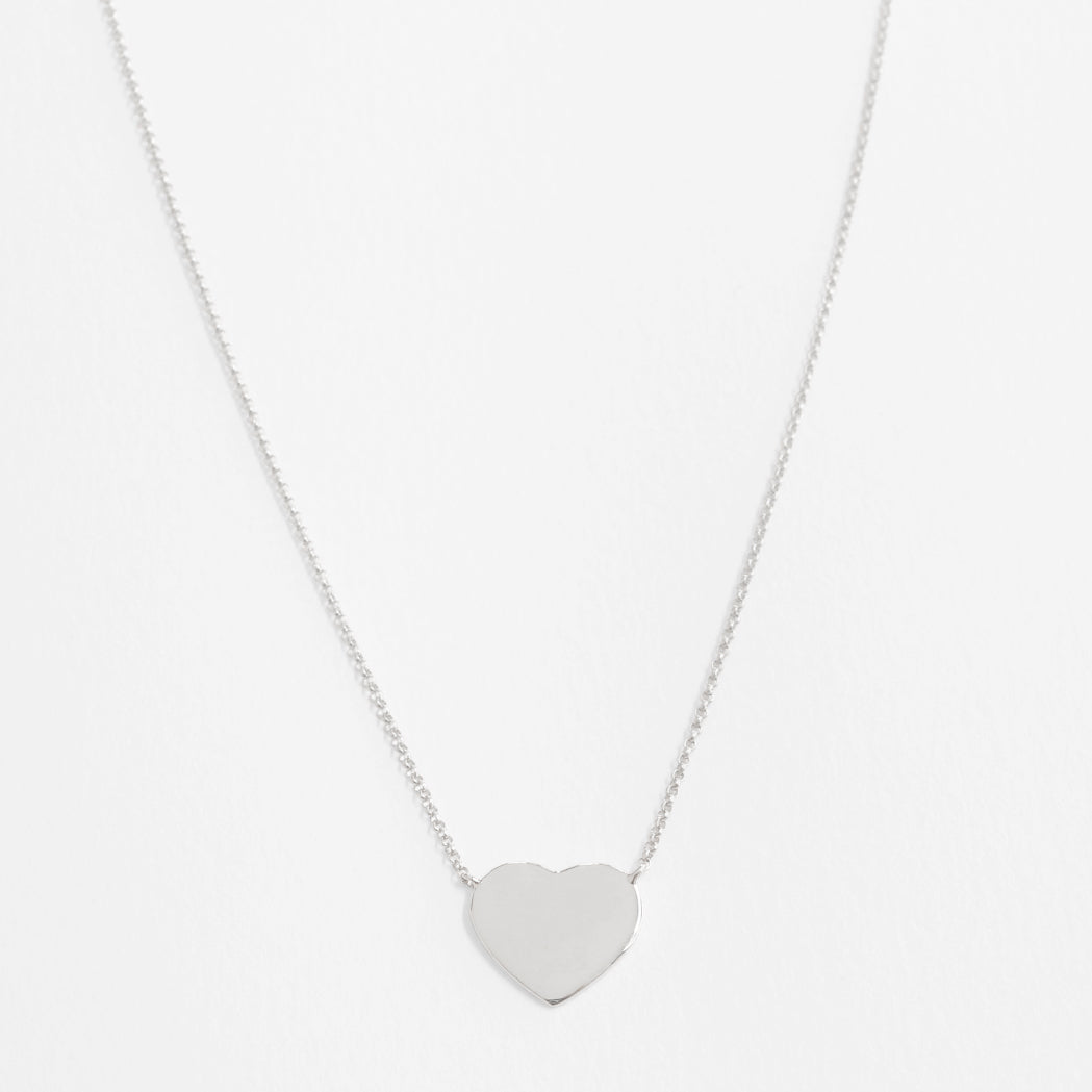 Collier Coeur en Or à Graver