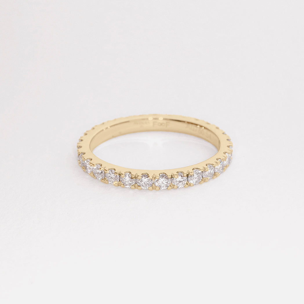 Ring Eternity - Gold & Diamanten 1 ct - Full Set
