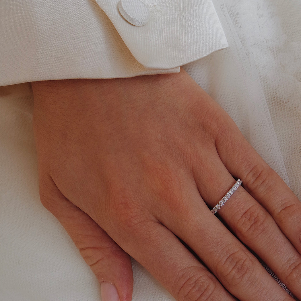 Ring Eternity - Gold & Diamanten 1 ct - Full Set