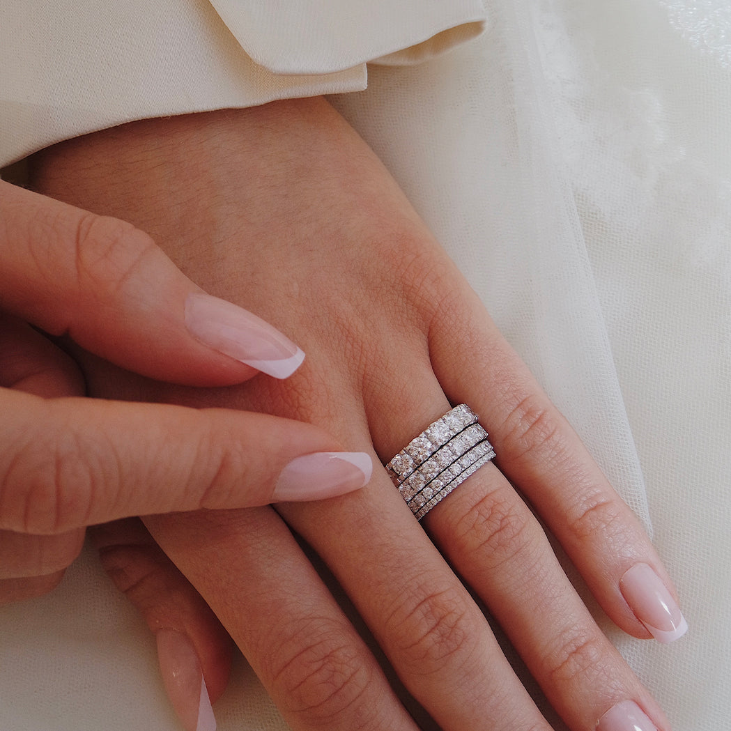 Ring Eternity - Gold & Diamanten 1 ct - Full Set