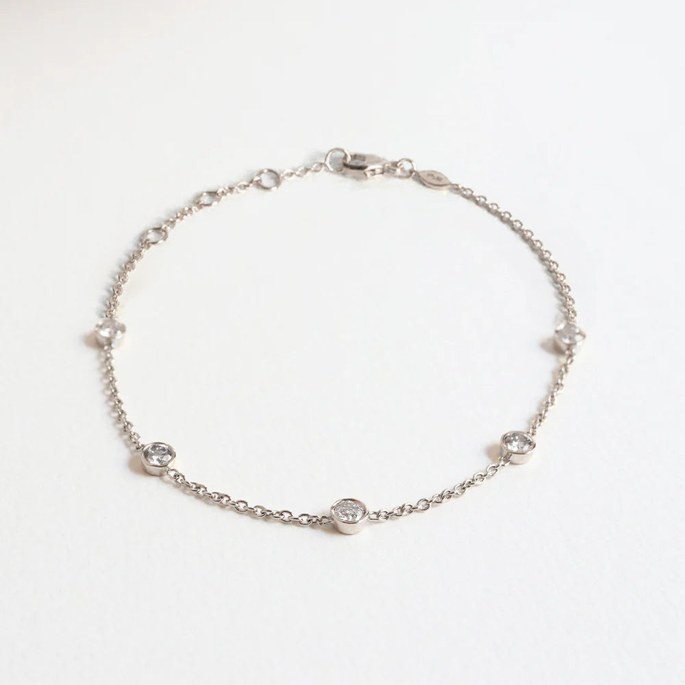 Gold & Diamanten "Five" Armband