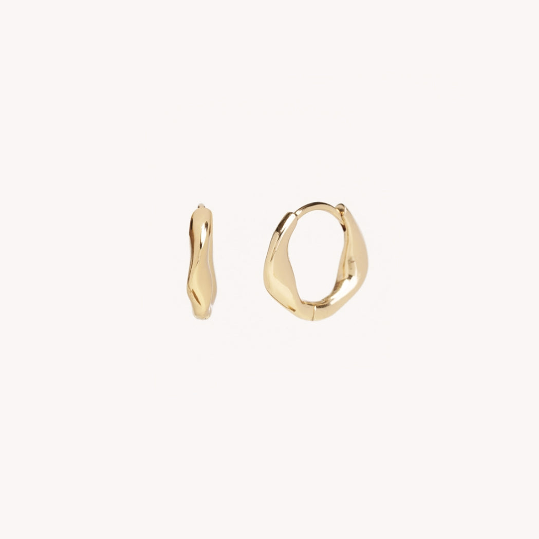 Flow Hoop Earrings