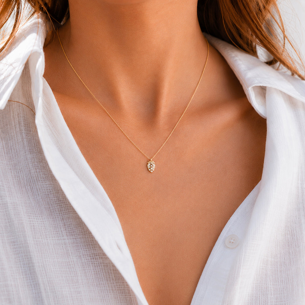 Collier Fragola - Or & Diamants