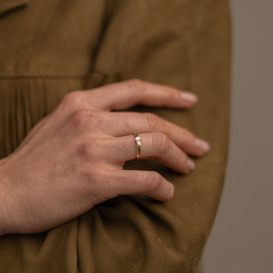 Gloria Ring Gold & Diamond