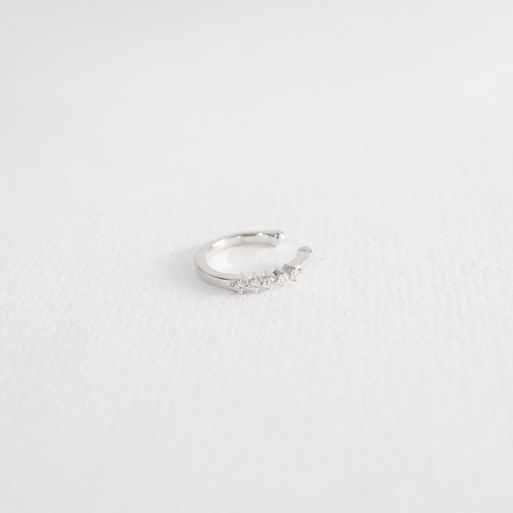 Gold & Diamanten Ear Cuff