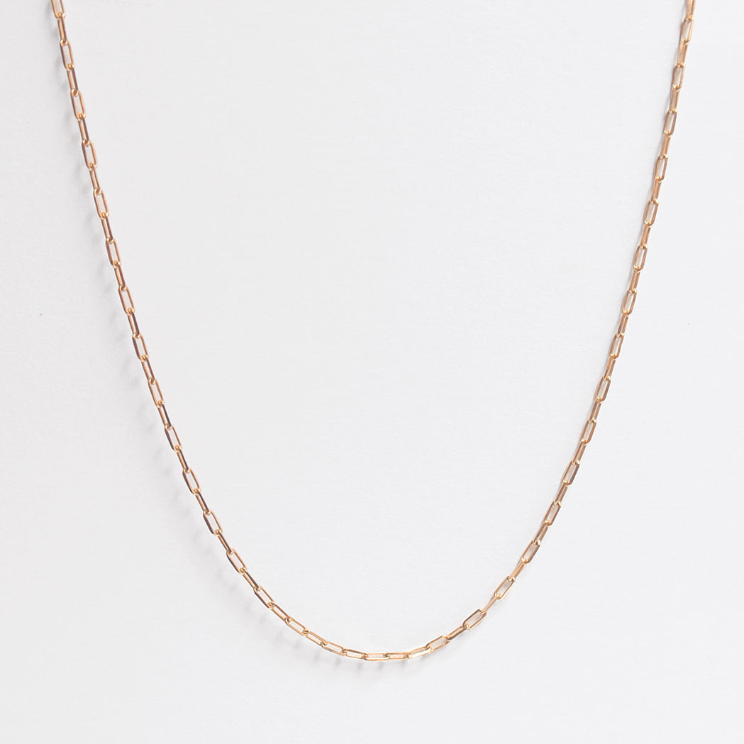 Breite Gliederkette aus Gold