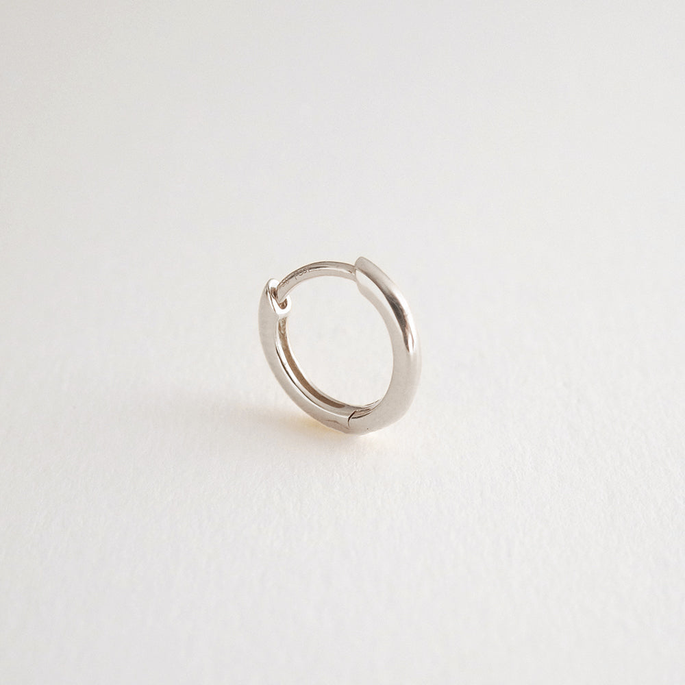 Single Gold Classic Hoop - 7 mm