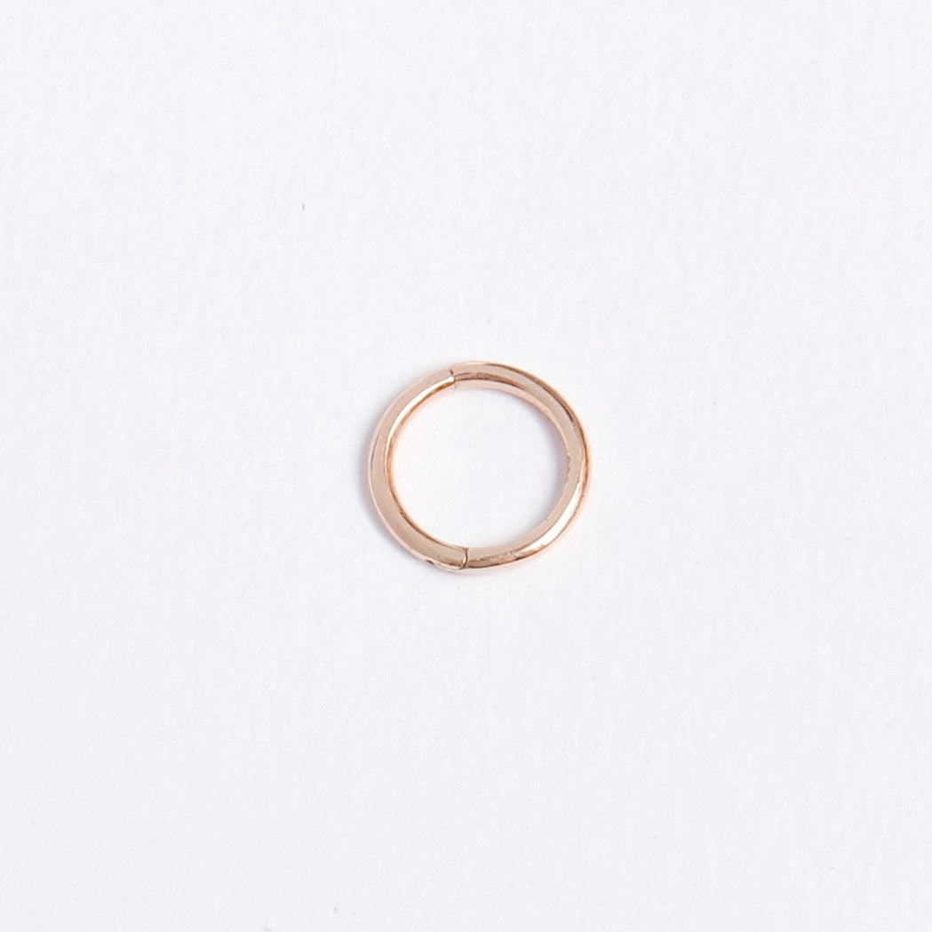 Piercing Clicker Ring 14K Gold - 6, 8 and 10mm