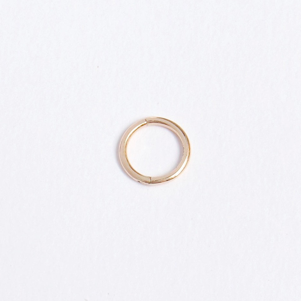 Piercing Clicker Ring 14K Gold - 6, 8 and 10mm