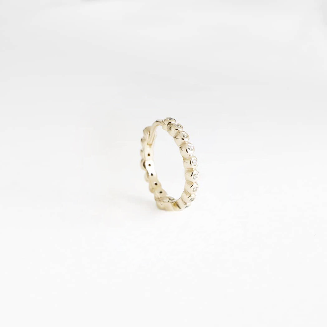 Round Hoop Earring - Medium