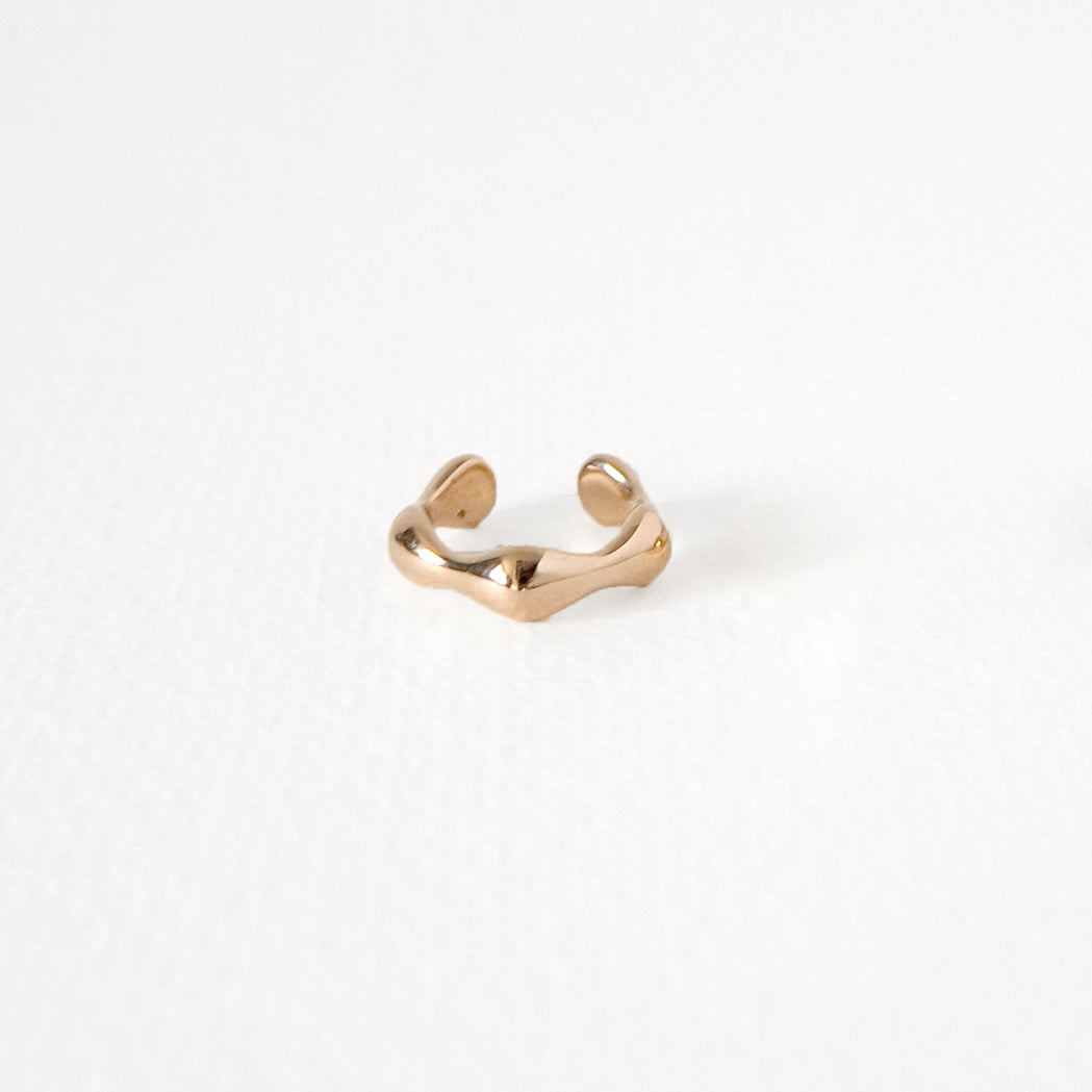 Irregular Ear Cuff - Gold