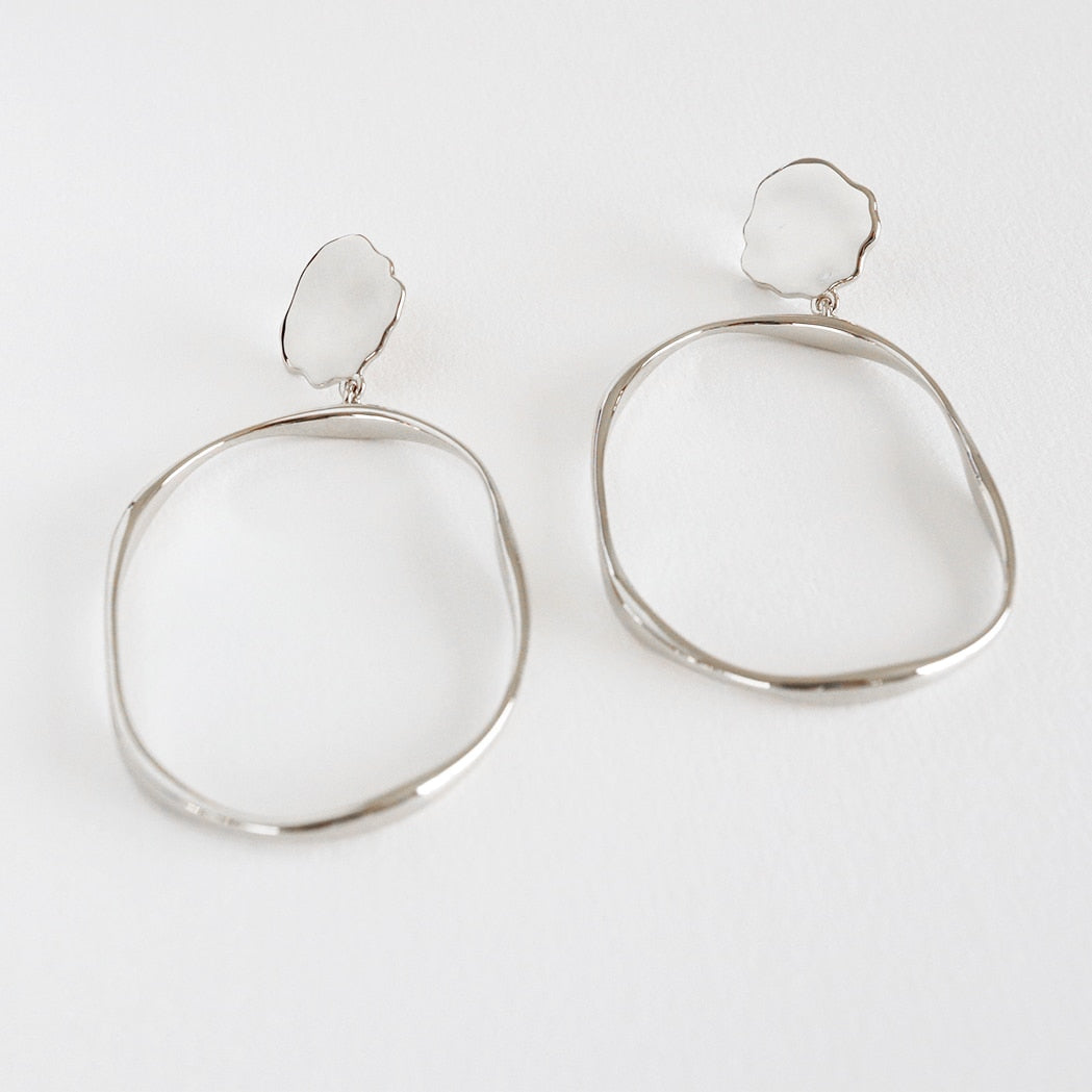 Irregular Hoop Earrings