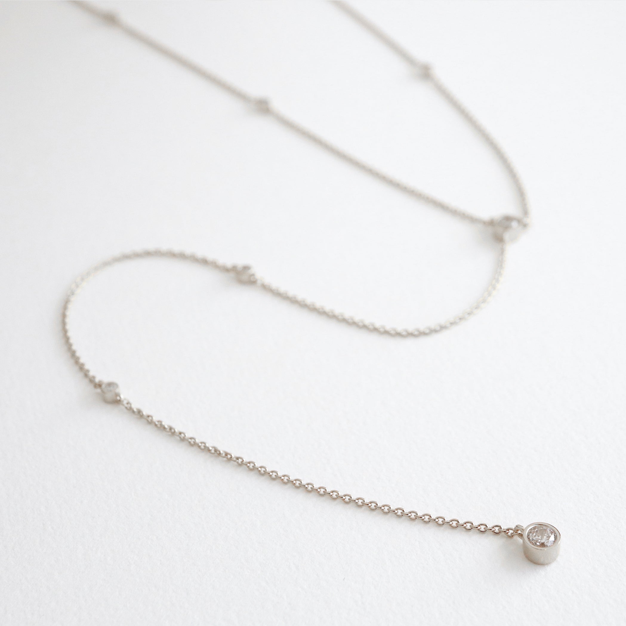 Round Lariat Necklace