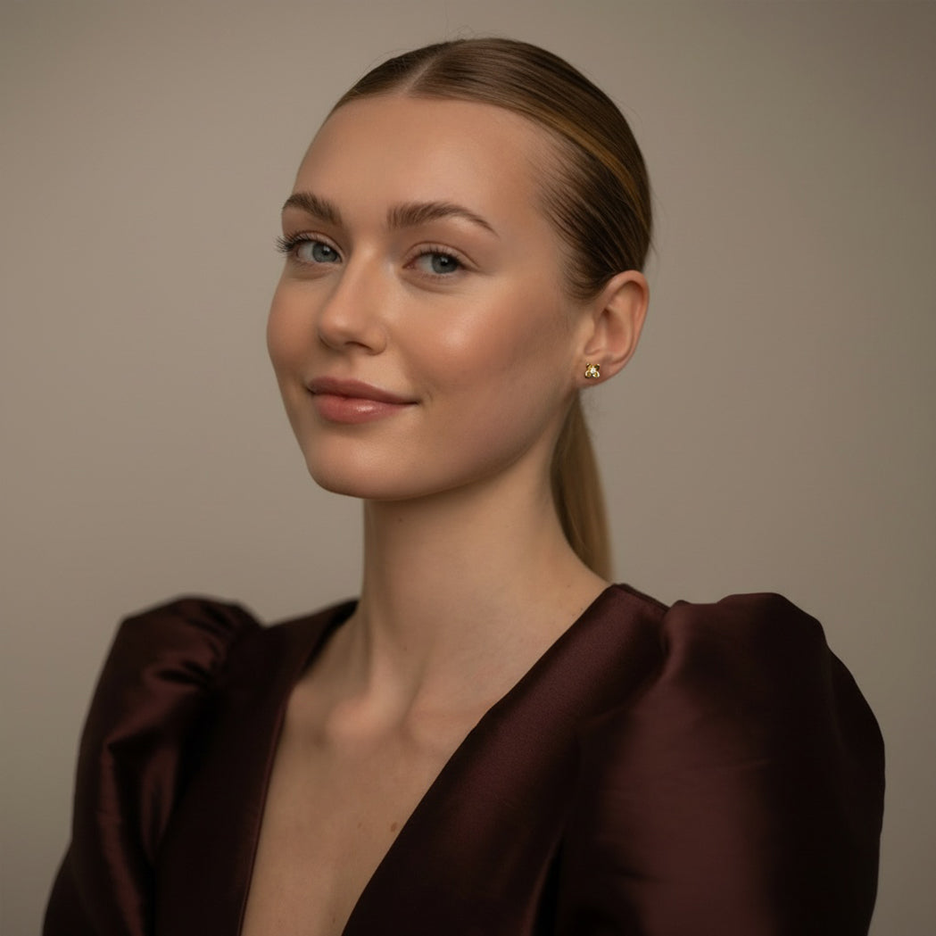 Ohrringe Lily – Gold & Diamanten