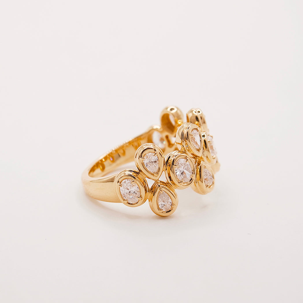Naya Ring - Gold & Diamonds