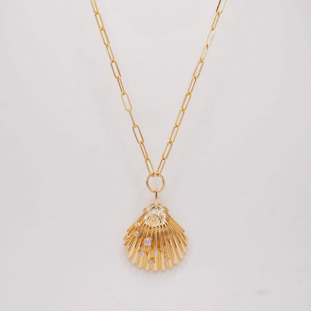 Halskette Nerea – Gold & Diamanten