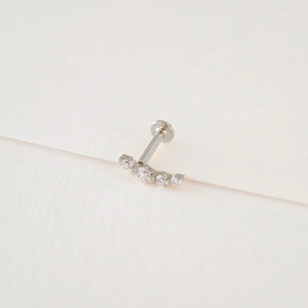 Orion Ear Piercing - Gold & Diamonds - Small