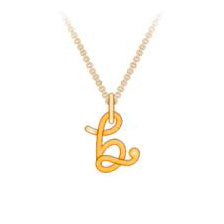 Initiale Gold Pendant
