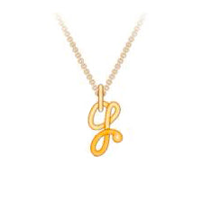 Initiale Gold Pendant