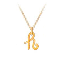 Initiale Gold Pendant