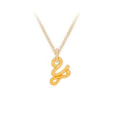 Initiale Gold Pendant