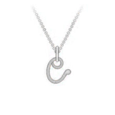 Initiale Gold Pendant