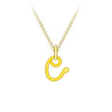 Initiale Gold Pendant