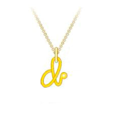 Initiale Gold Pendant