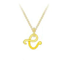 Initiale Gold Pendant