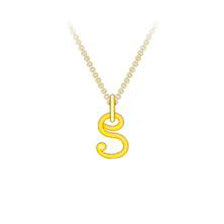 Initiale Gold Pendant