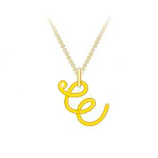 Initiale Gold Pendant