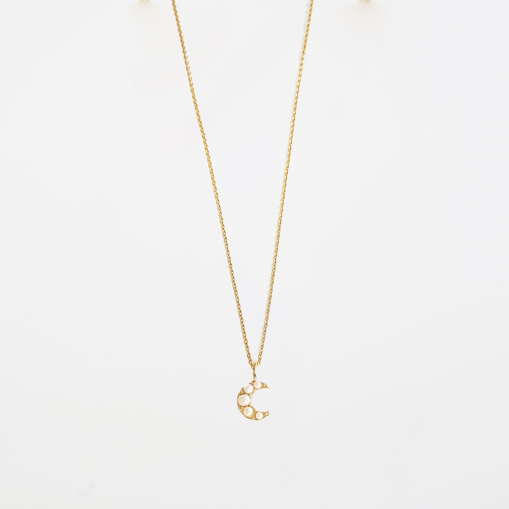 Collier Pearly Moon