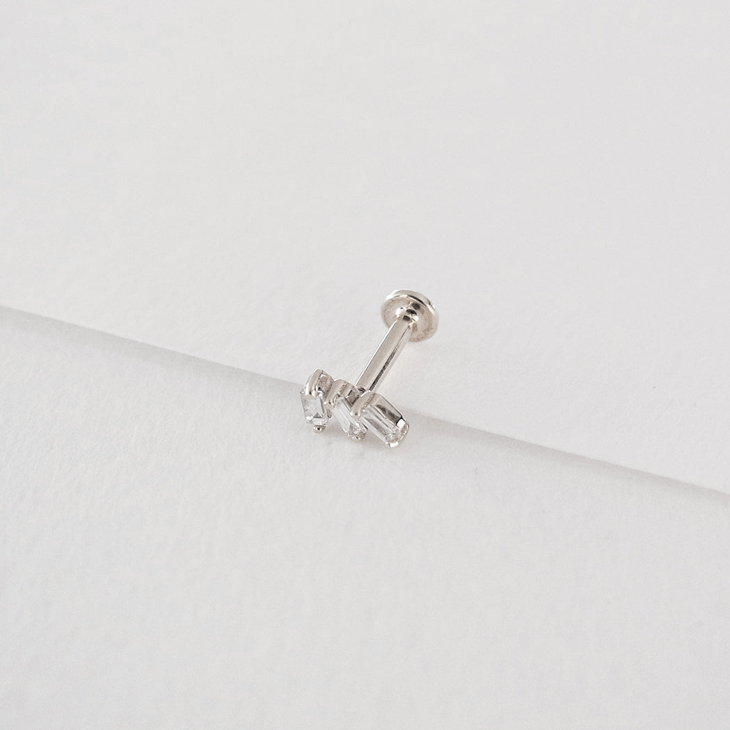 Angel Ear Piercing - Gold & Diamonds